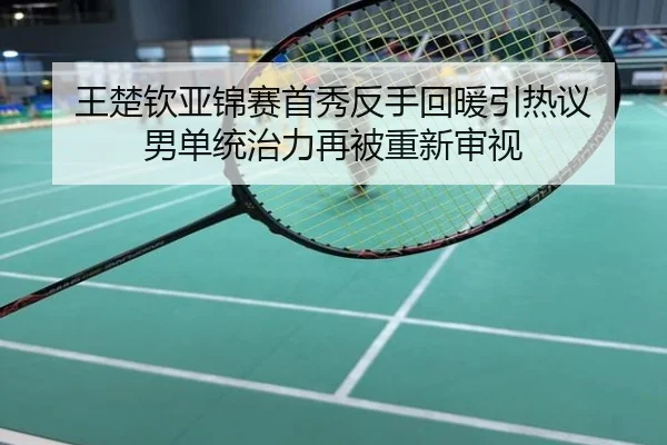 王楚钦亚锦赛首秀反手回暖引热议 男单统治力再被重新审视